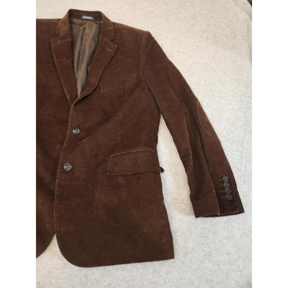 Stafford Sport Coat Mens 44 Regular Brown Corduroy Signature Classic Fit Blazer‎